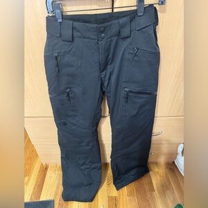 The North Face Black Insulated Snow Pants Size Small Short Petite